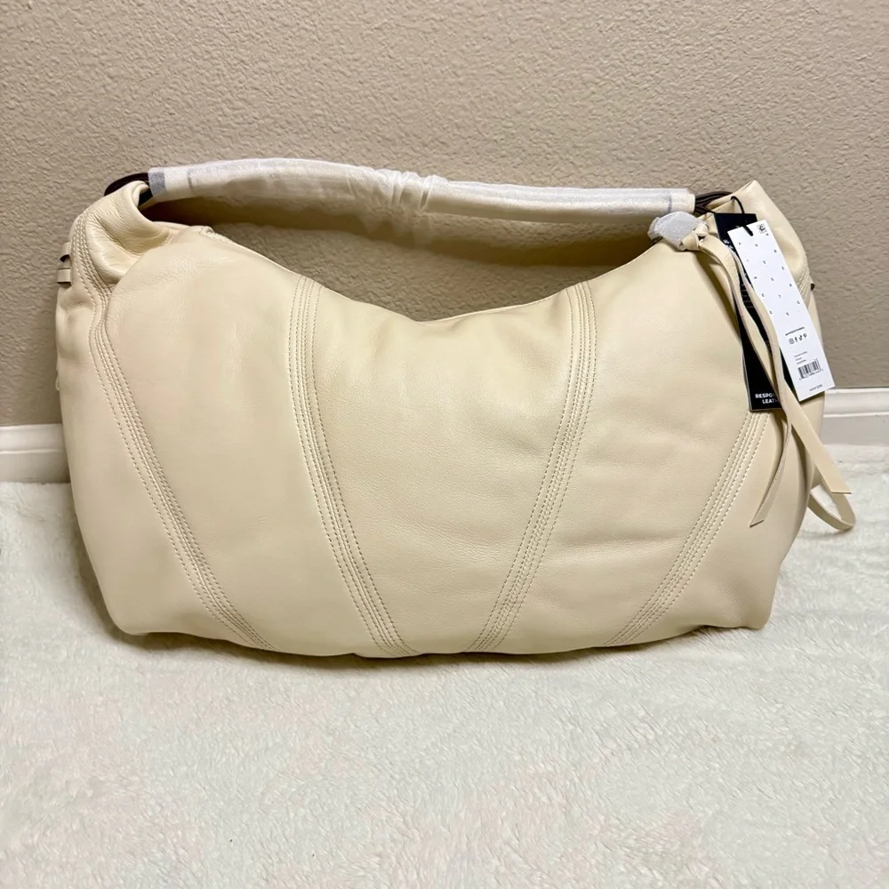 AIMEE Kestenberg Galaxy Chalk Cream Hobo Bag - New With Tag